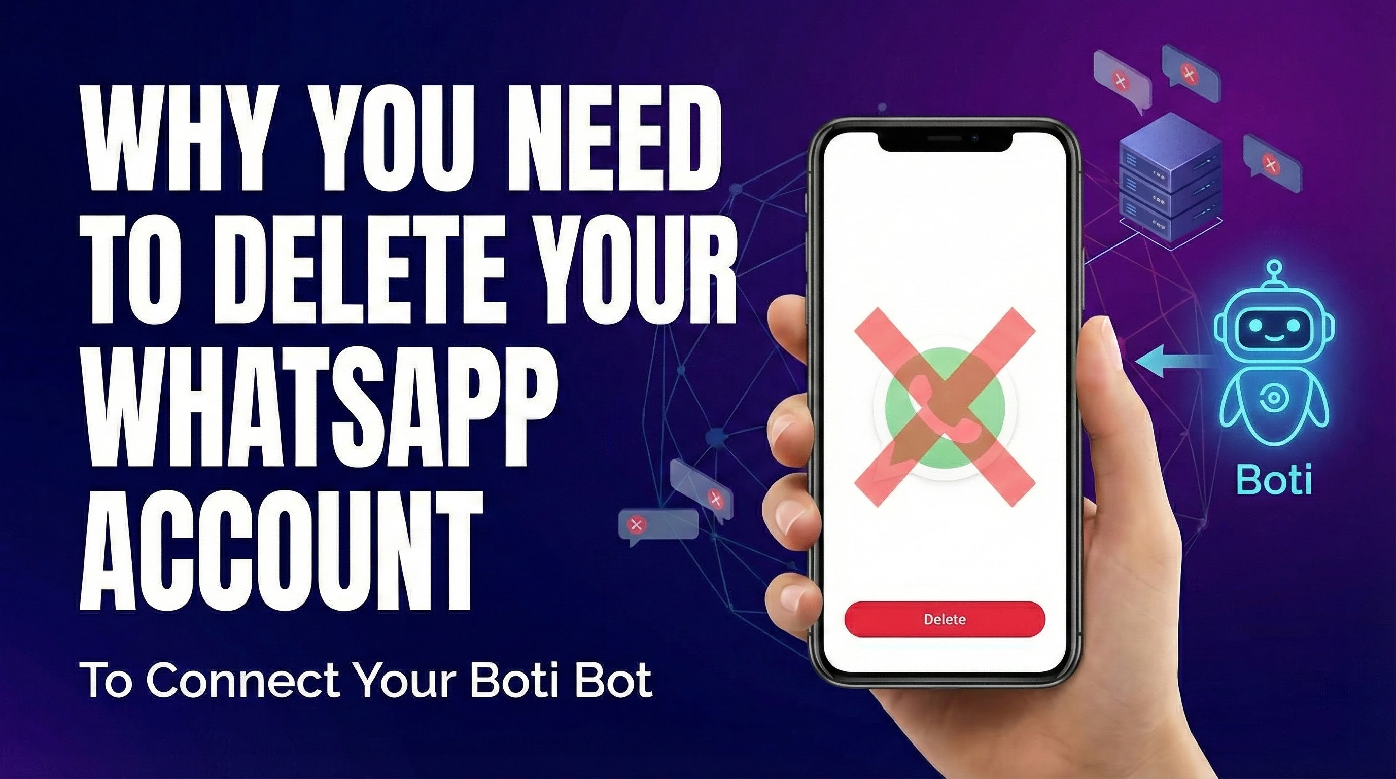 How To Delete Your WhatsApp Account