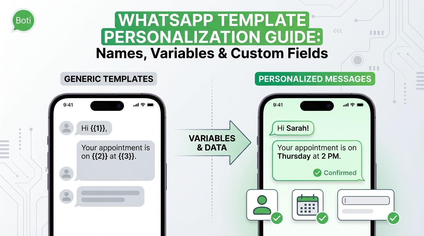 Personalize Whatsapp Templates